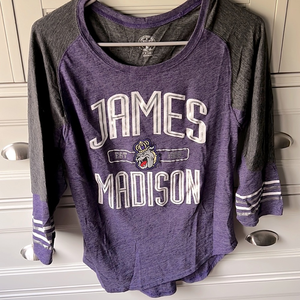 Rivalry Threads James Madison 3/4 length sleeve